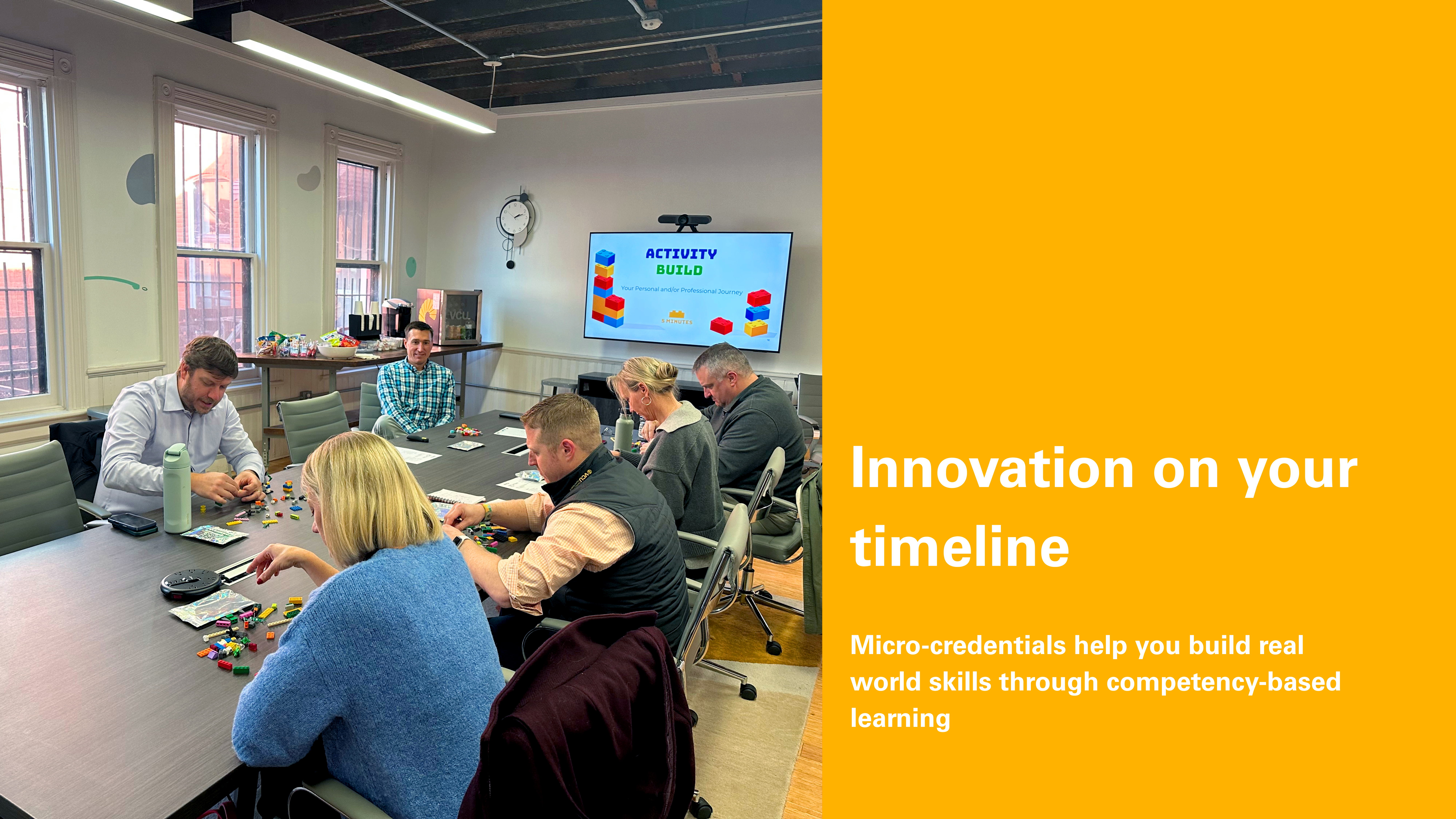 innovation on your timeline. Micro credentials help you build real world skills through competency-based learning